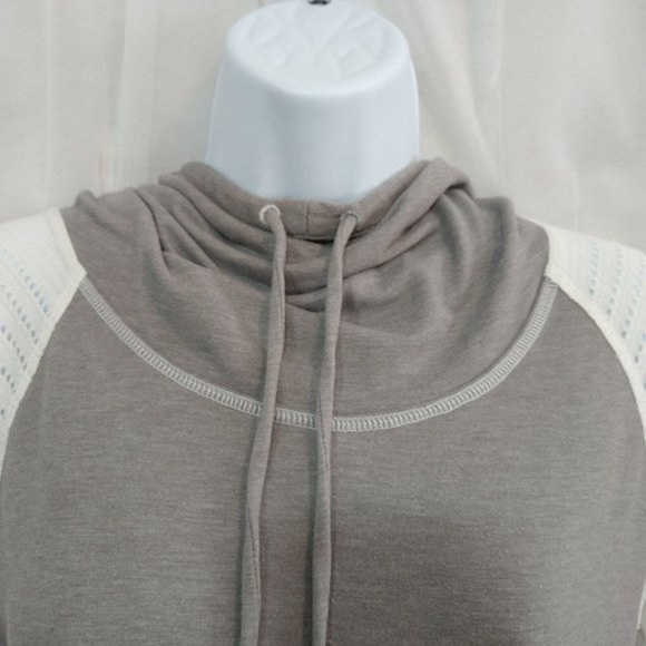 Athleta Womens Hoodie Limitless Pullover Cowl Neck Size XS - Picture 3 of 9